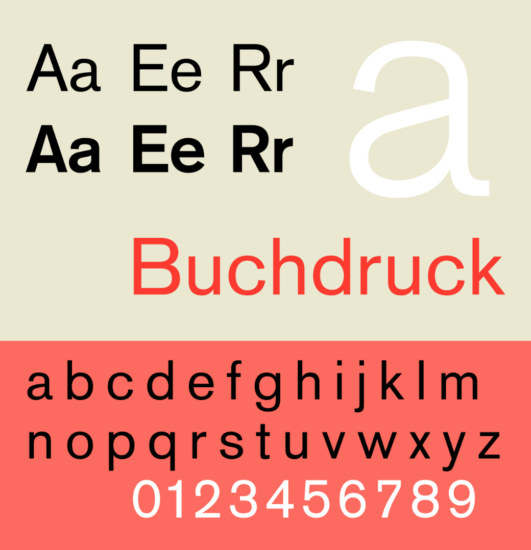 Buchdruck Best Font